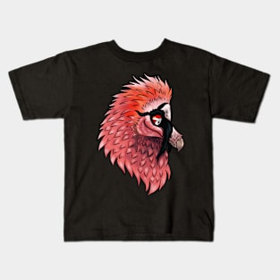 Bearded Vulture Head Kids T-Shirt